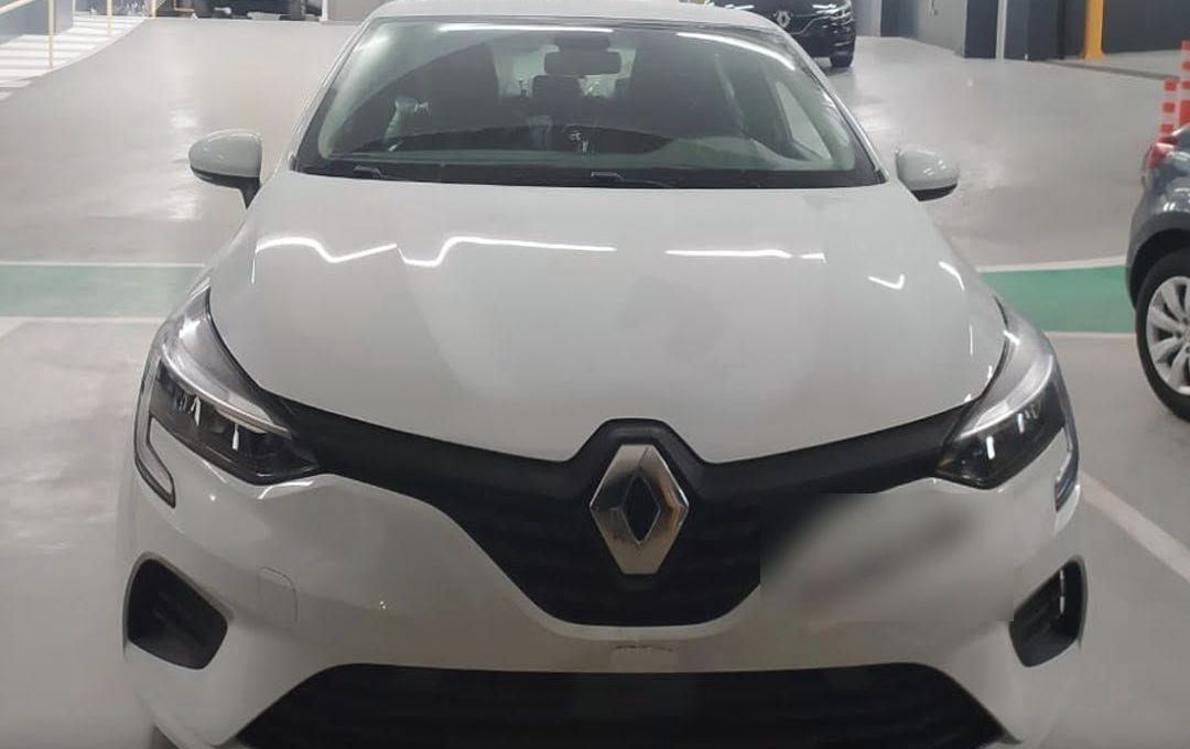Renault Clio 5 blanche de l’agence